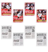 Panini wm 2010 klose salto mortal sticker completamente 1-4 coca cola World Cup 10