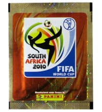 Panini World Cup 2010 Packet Gold - Sticker With blue Back
