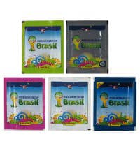 Panini World Cup Brasil 2014 Set With 5 Packets-Versions