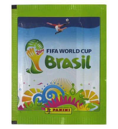 Panini World Cup Brasil 2014 Packet Green - Version Eastern Europe