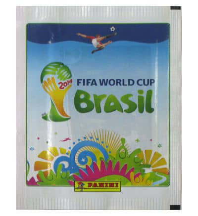 Panini World Cup Brasil 2014 Packet White - Version Belgium