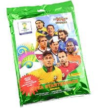 PANINI WM 2014 WC Brasil 7 stickers Rare 3x OVP Blister USA Edition 5 Tüten 