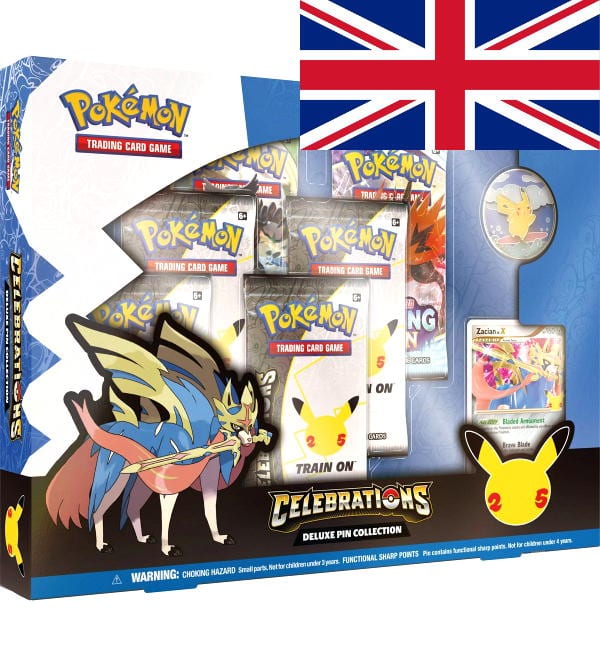 Pokemon Celebrations Deluxe Pin Collection - English