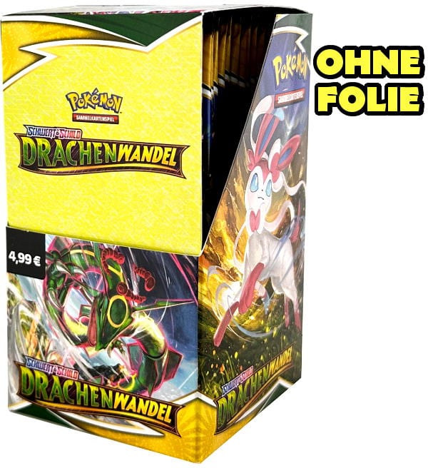 Pokemon Schwert & Schild - Drachenwandel - 18 Packets, Stickerpoint Pokemon Schwert & Schild - Drachenwandel - 18 Packets, Stickerpoint