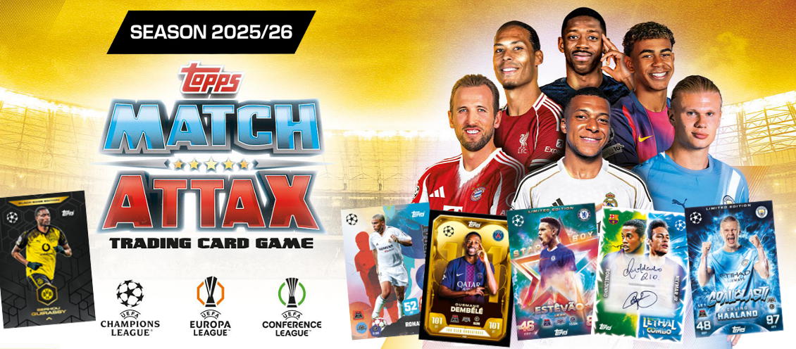 Topps UCC Champions League Match Attax 2025/26