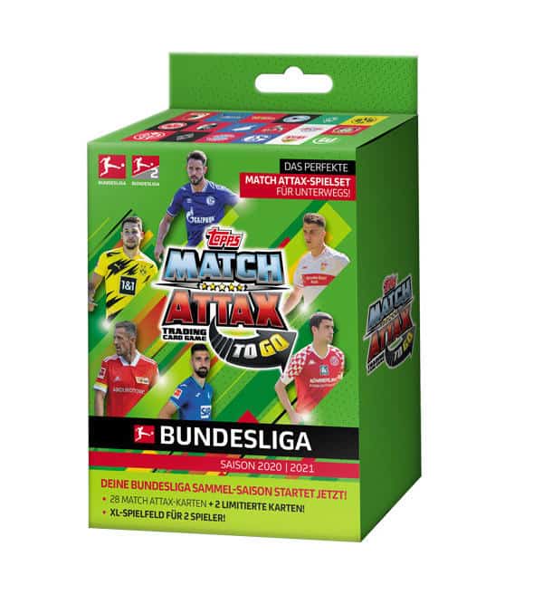 1 x Blister je 24 Cards Topps Match Attax Bundesliga 2020/2021-1 x Multipack