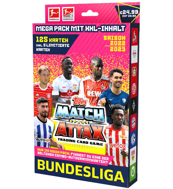 Topps Bundesliga Match Attax 2022/23 - LE23 Offizieller Spielball,  Stickerpoint