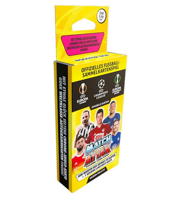 Match Attax Extra Champions League 21/22-5 x Booster Box mit Limited Edition