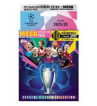 Topps Champions League Stickers 2025/2026 - MEGA Booster Pack