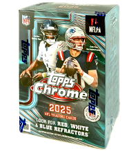 Topps CHROME NFL Football 2025 - Value Box