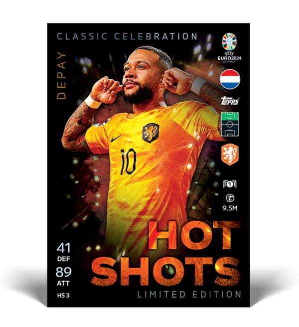 Topps EURO 2024 Match Attax Trading Cards Mega Tin Set, Stickerpoint