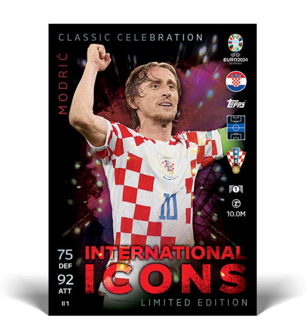 Topps EURO 2024 Match Attax Trading Cards Mega Tin Set, Stickerpoint