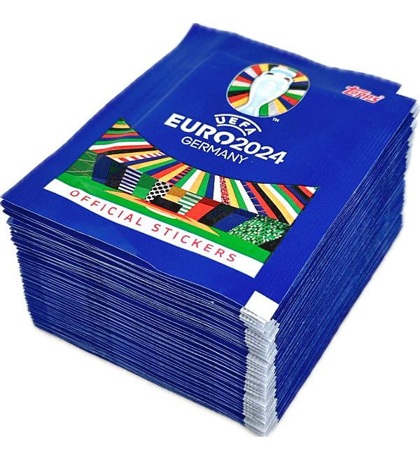 thumbnail image 2 of Topps UEFA EURO 2024 Sticker Starter Pack – Includes Album + 3 Bags (Swiss / Switzerland Edition) 2 of 5