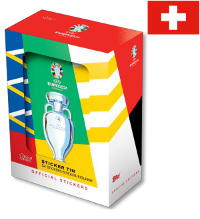 Topps EURO 2024 Stickers - Mini Tin - SWISS EDITION