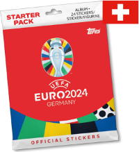 Topps EURO 2024 Stickers - Starter Pack - SWISS EDITION