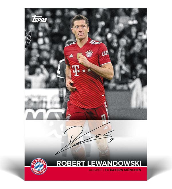Topps FC Bayern München Team Set 2021/22 - Box With 40 Cards