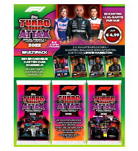 Topps F1 Turbo Attax 2022 Trading Cards - Multipack Green