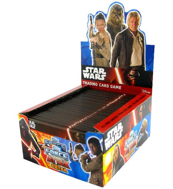 topps force attax trading card game star wars