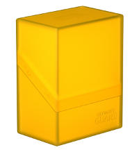 Ultimate Guard Boulder 60+ Deck Case Standard Size - Amber