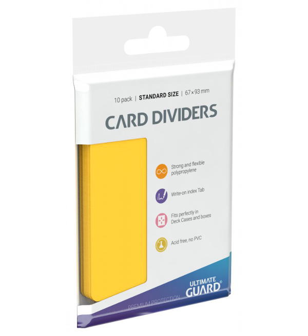 Ultimate Guard Dividers Yellow Card Dividers 