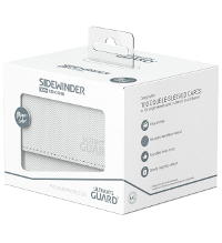 Ultimate Guard Sidewinder 100+ Xenoskin Monocolor Deck Box - White