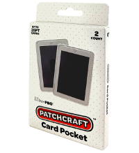 Ultra Pro PATCHCRAFT Card Pocket Grey - 2-Pack