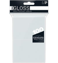 Ultra Pro PRO-Gloss Standard Sleeves: Clear - 100 Pcs