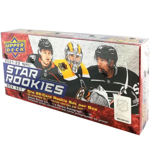 Upper Deck NHL 202122 Star Rookies Hockey Box Set, Stickerpoint